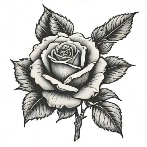 Rose With Charlotte Text