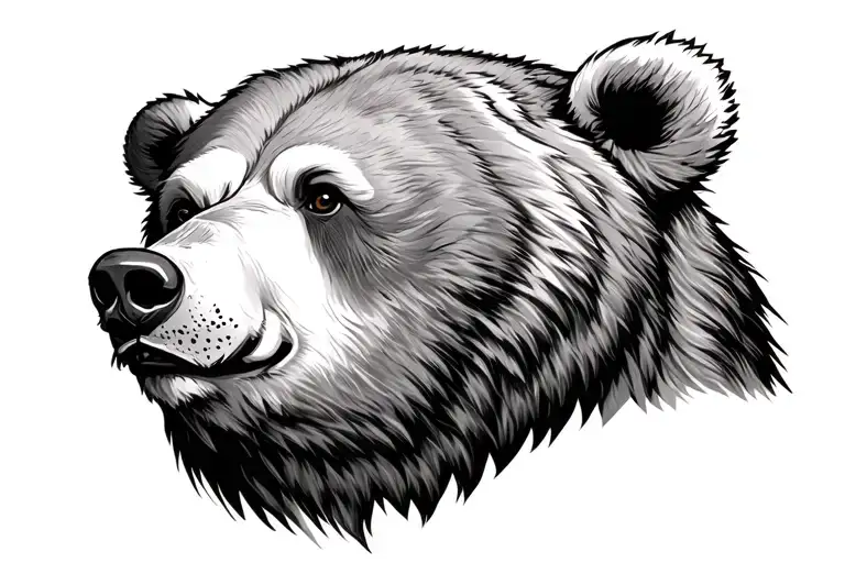 Christian With Bear Head