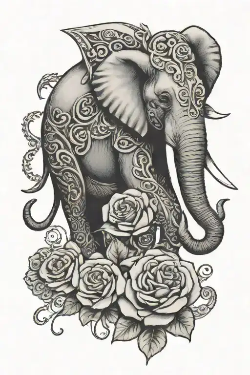 Money Rose Elephant Time