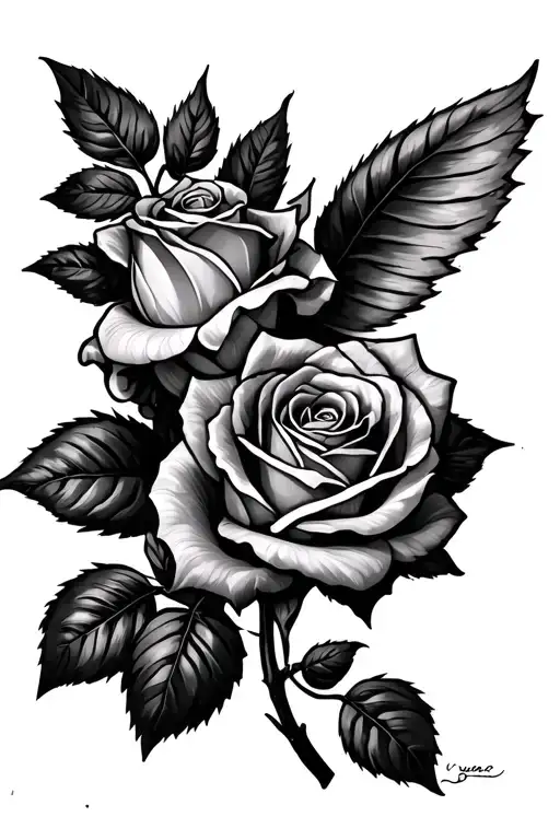 A Sleve With A Tattoo Of My Mom And My Dad Name And A Scopion And At The End Of The Tale A Rose