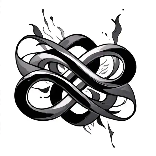 614 Infinity Symbol Intertwined
