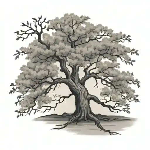 Deceased Wife Tree Growing