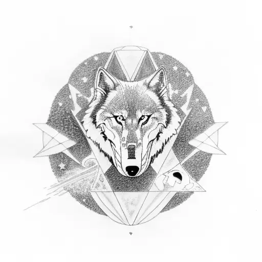 Galaxy Blackwolf Dark Side Of The Moon Sleeve