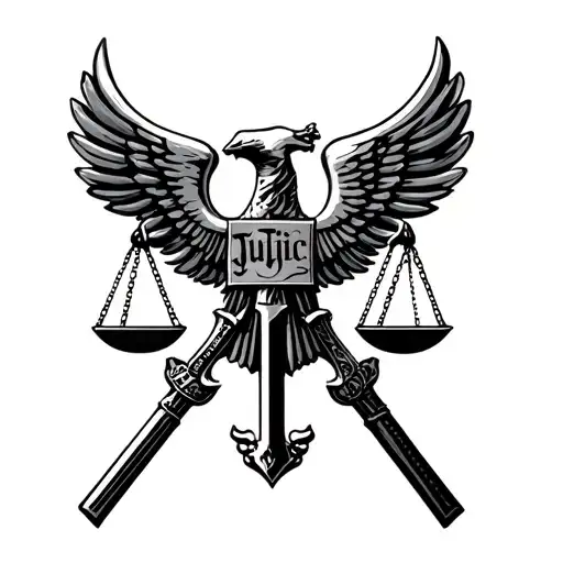 Justice God Symbol Law Enforcement