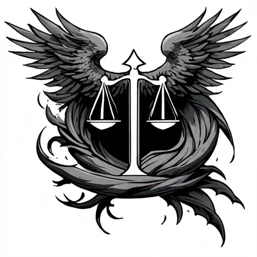 Justice God Symbol Made