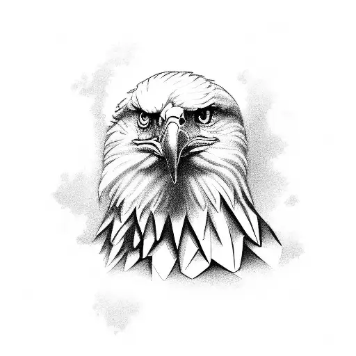 Eagle Crystal Palace Black And White Design London