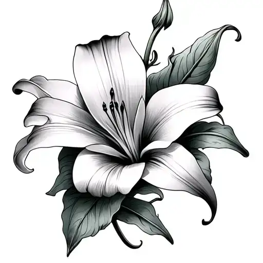 Gothic Lily Flower