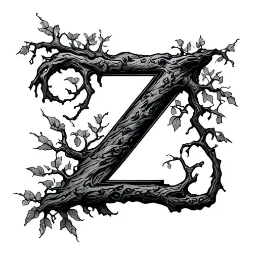 Poison Tree With Letter Z