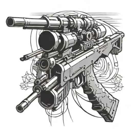Sniper Rifle Dyagterev