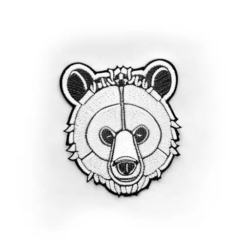 Riders Patch Bear