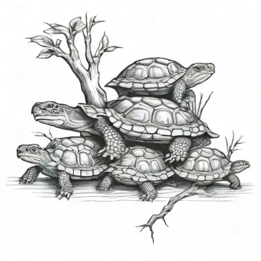 3 Turtles Family Tree