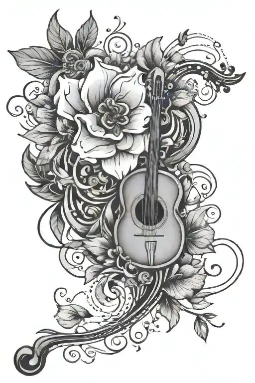 Music Floral Patterns