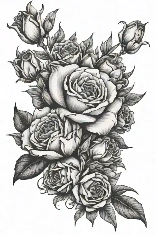 Zodoac Gemini Cancer Taurus Mixed Bouquet Of Tulip Rose