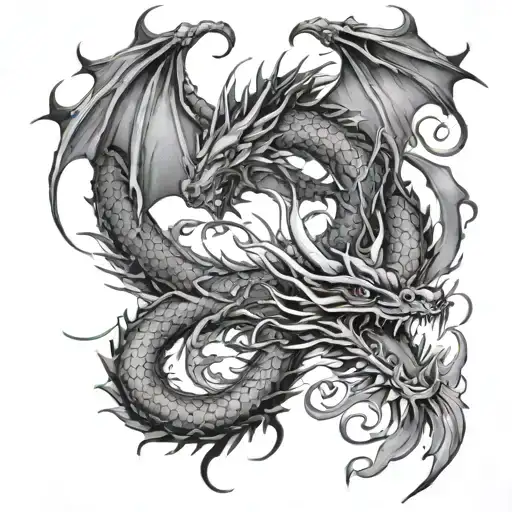 Dragon And Pion