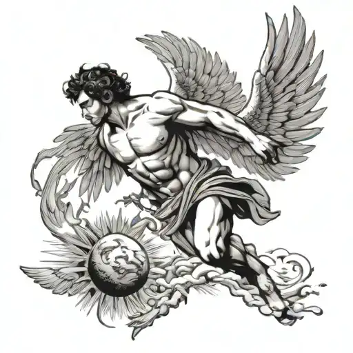 Icarus Falling From The Sun