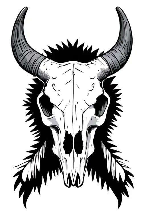 Southwestern Bull Skull
