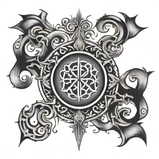 Find The Calm In The Chaos Symbol