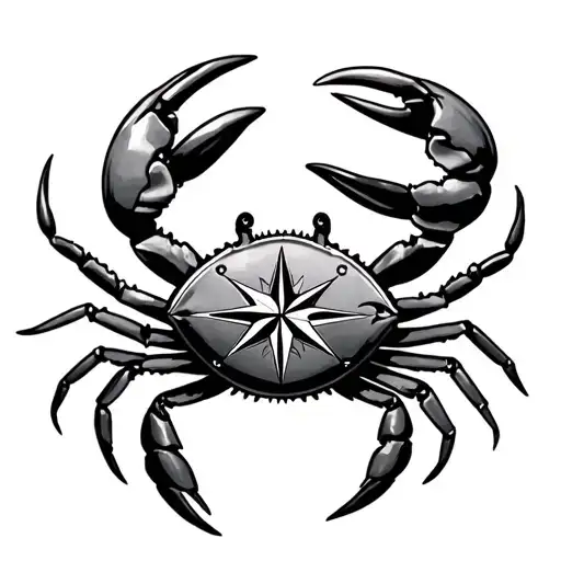 Florida State Ocean Crab Compass
