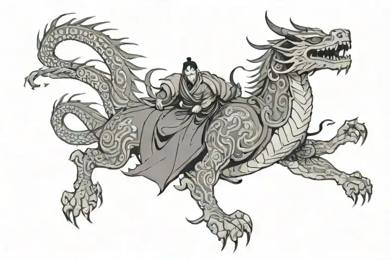 Avatar The Last Airbender Dragon Dance Inspired