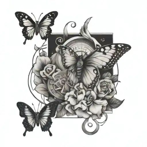 Butterfly And Aries Zodiac