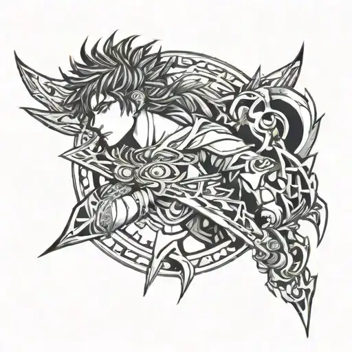 Gothic Berserk Anime Forearm