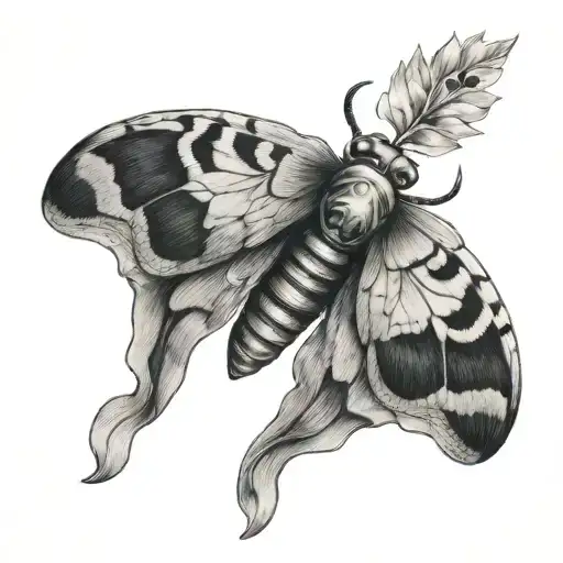 Death Head Moth Memento Mori