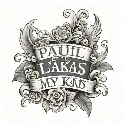 Name Of My Kids Paul And Lukas
