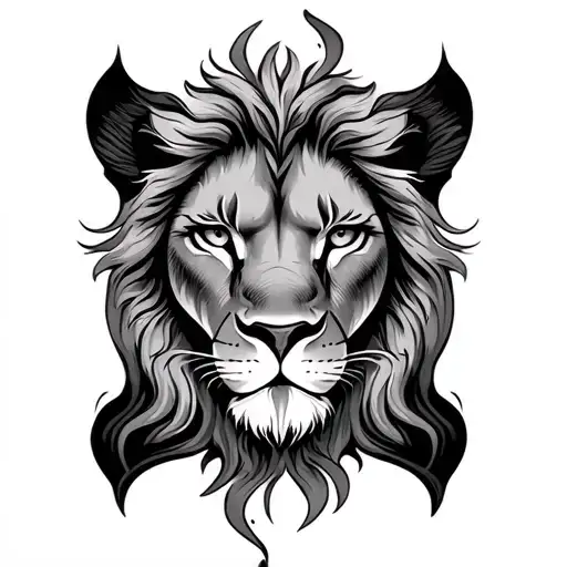 Lion Eyes Roman Numerals