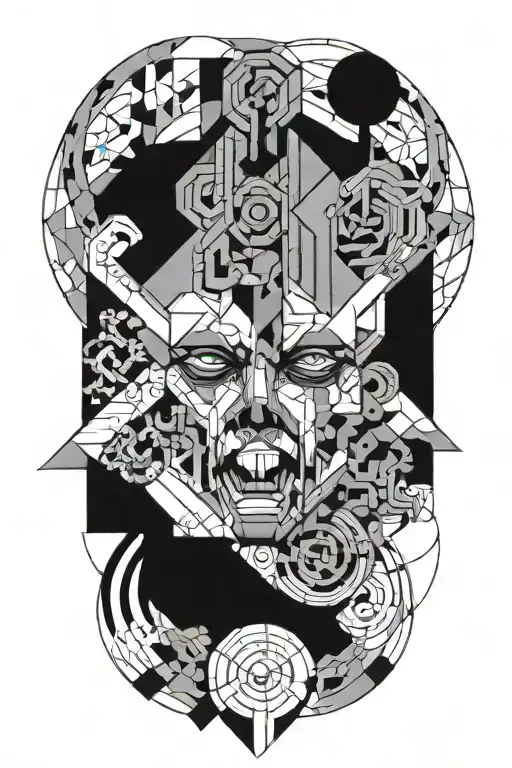 Ptsd Using Symbolic Imagery Minimalist Geometric Shapes