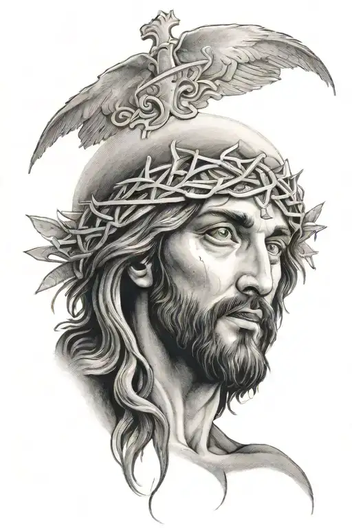 Jesus With Milky Eyes