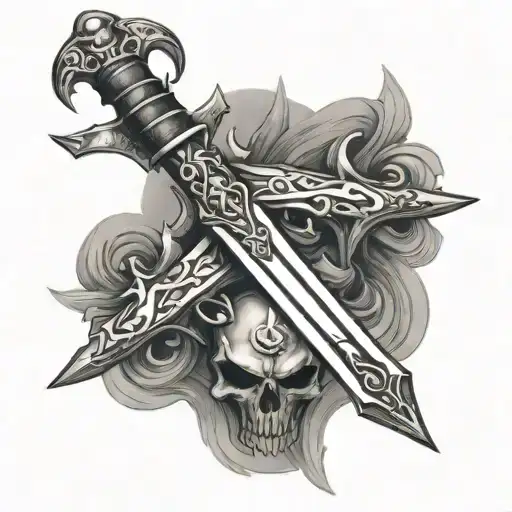 Corved Spine Swords Collarbone