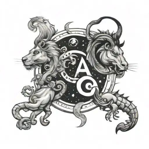 Astrological Sign Mix Leo Aquarius Libra And Scorpio