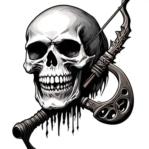 Undead Skull Bowhunter