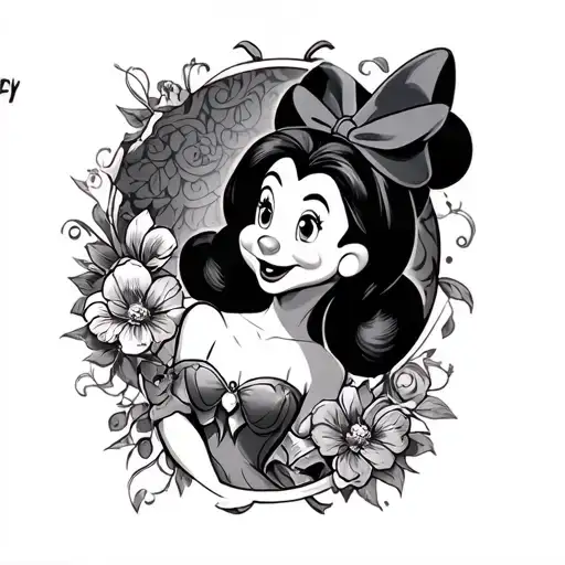 Tattoo That Encompasses The Legacy And Entirety Of Disney