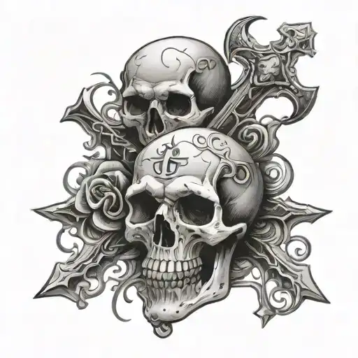 Skull And Crosses Death