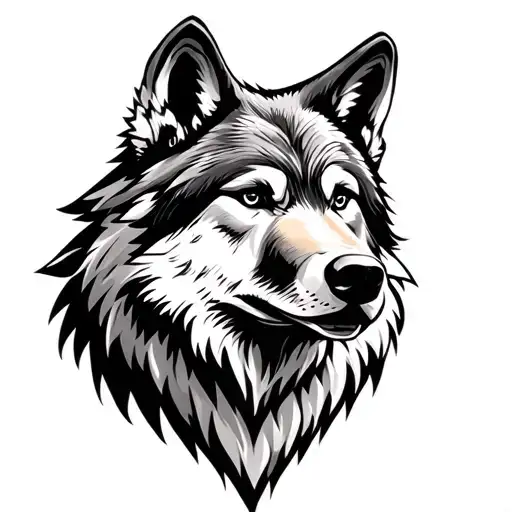 Bear Wolf Head Of Wolf Head