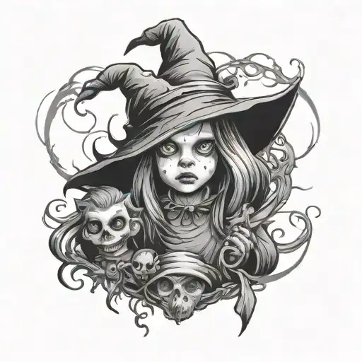 Horror Witch Children