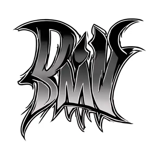 Dmw Lettering