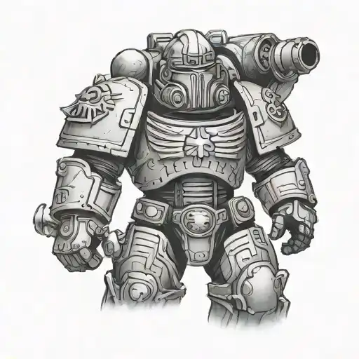 Warhammer 40K Space Marine Themed