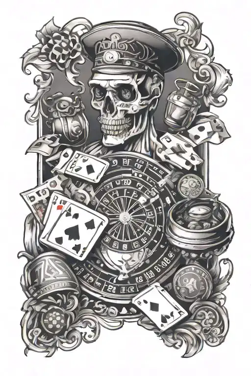 Gambling And Arm Sleave