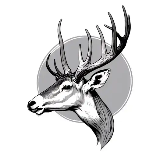 Small Anatomical Deer Antler