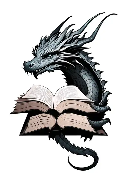 Book Dragon Wrapping