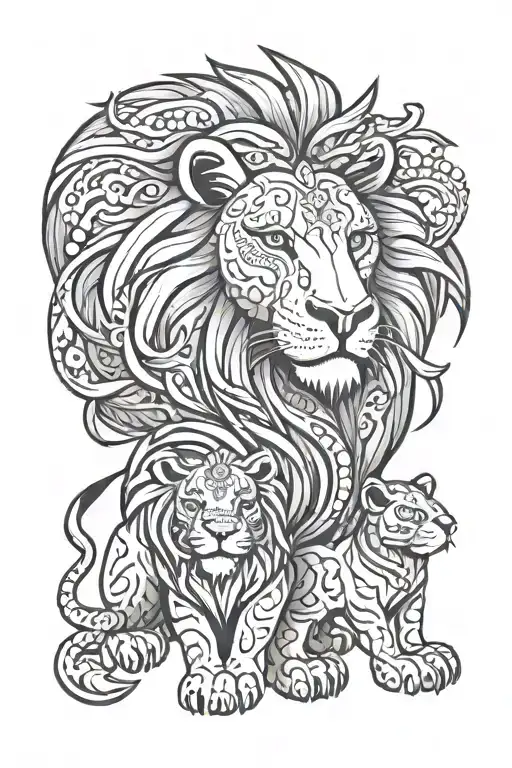 Polynesian Lion Child Family Water