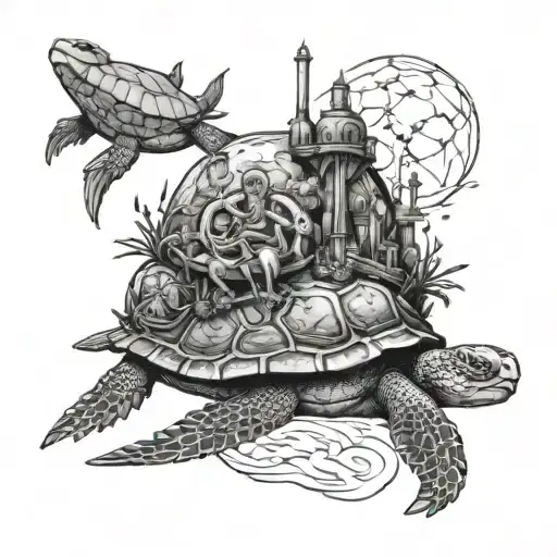Discworld Turtle World On Back