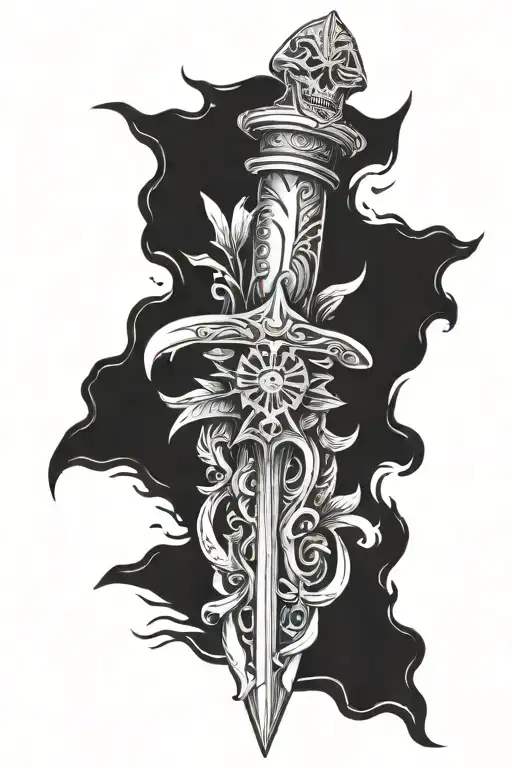Long Forearm Dagger