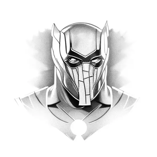 A Basketball Player In A Superhero Costume Inspired By Marvel Characters