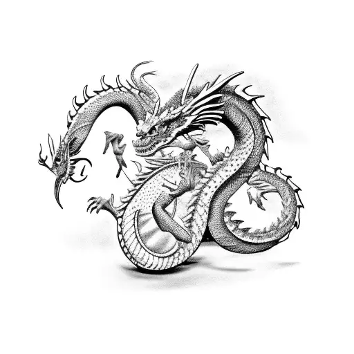 Dragon With Capricorn