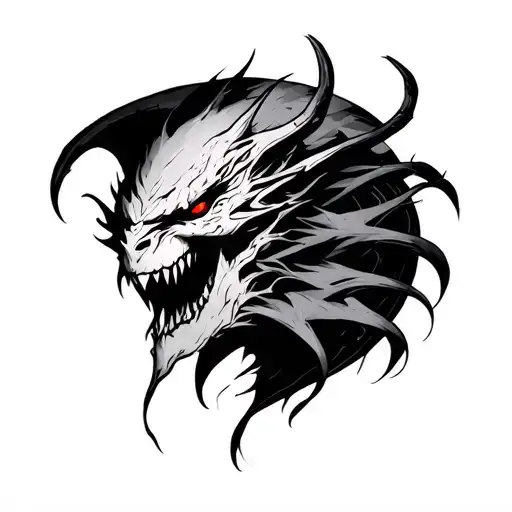 Half Angle Half Demon Negative Space