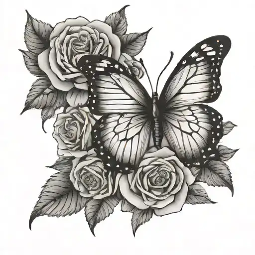 Rose Butterfly