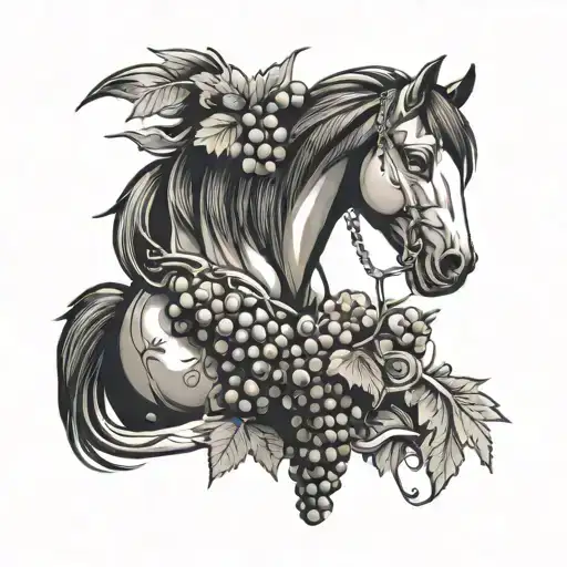 Mechanic Tools Grapes Wild Horse